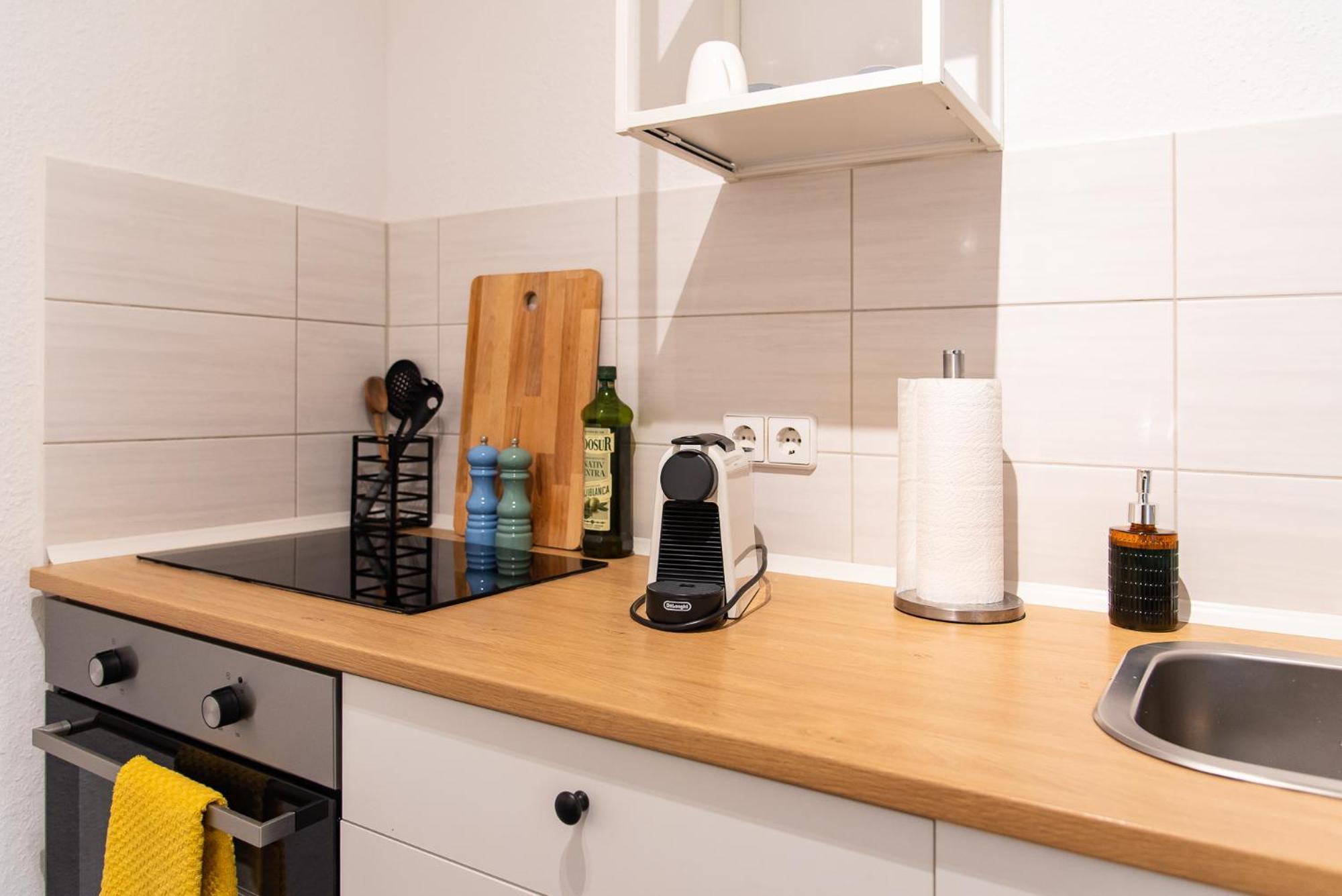 Smart & Cozy Apartment - Balkon, Netflix, Nespresso Chemnitz Eksteriør billede